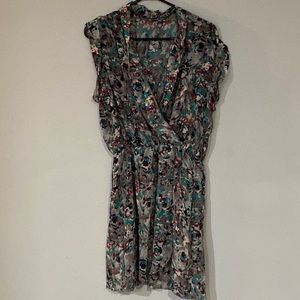 Sleeveless floral dress | size L